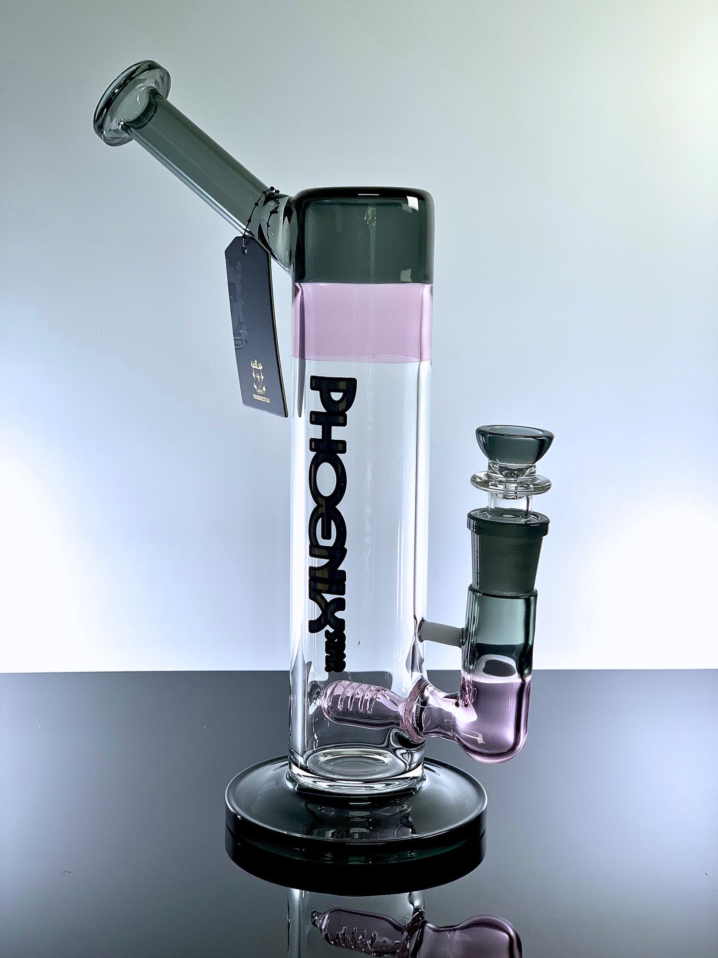 Phoenix Dab Rig with Golden Design 11.8 Inches