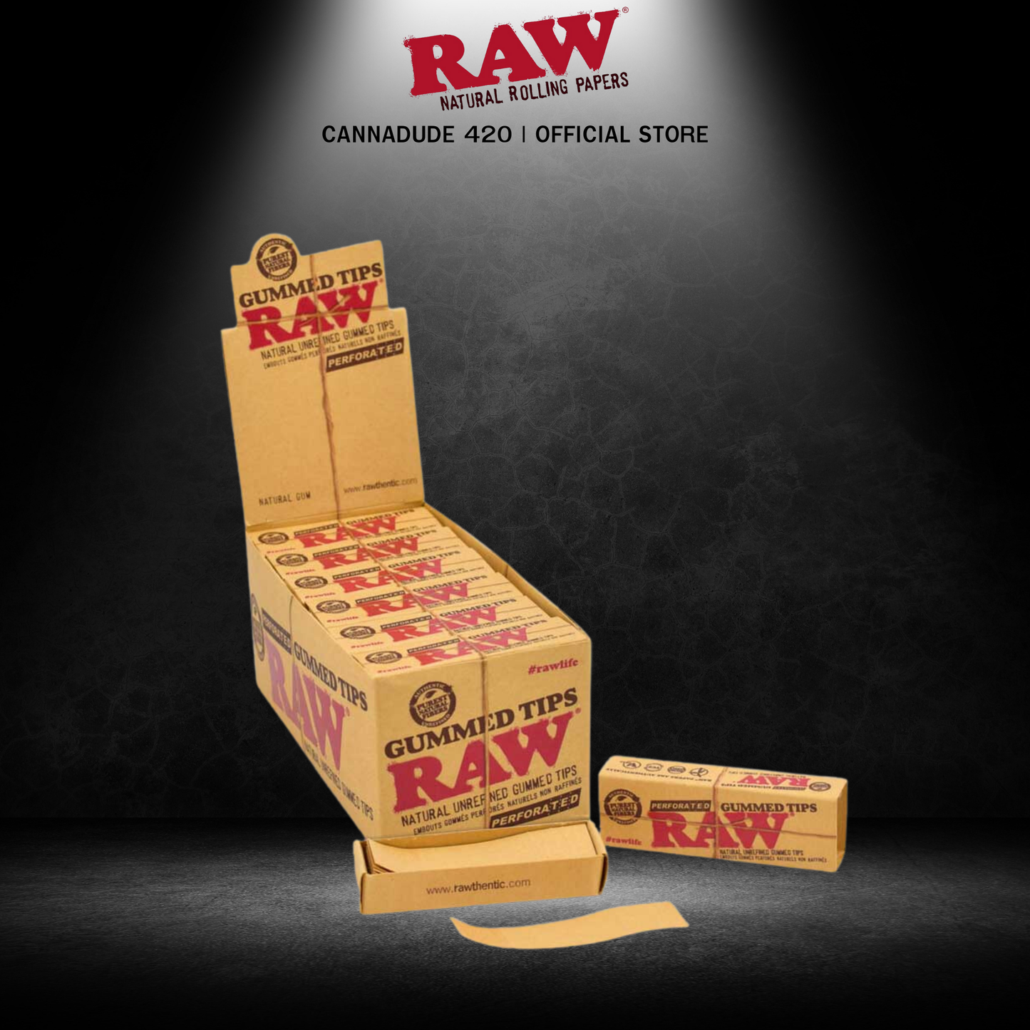 RAW Gummed Tips