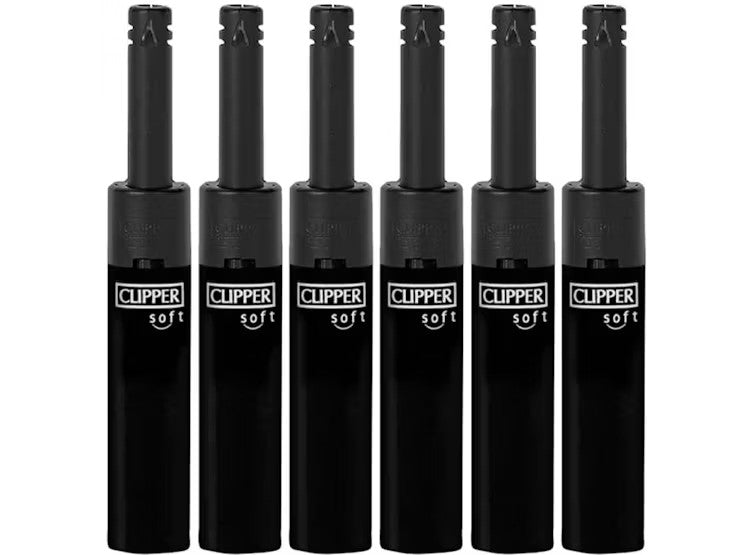 Clipper Mini tube BLACK SOFT Lighter