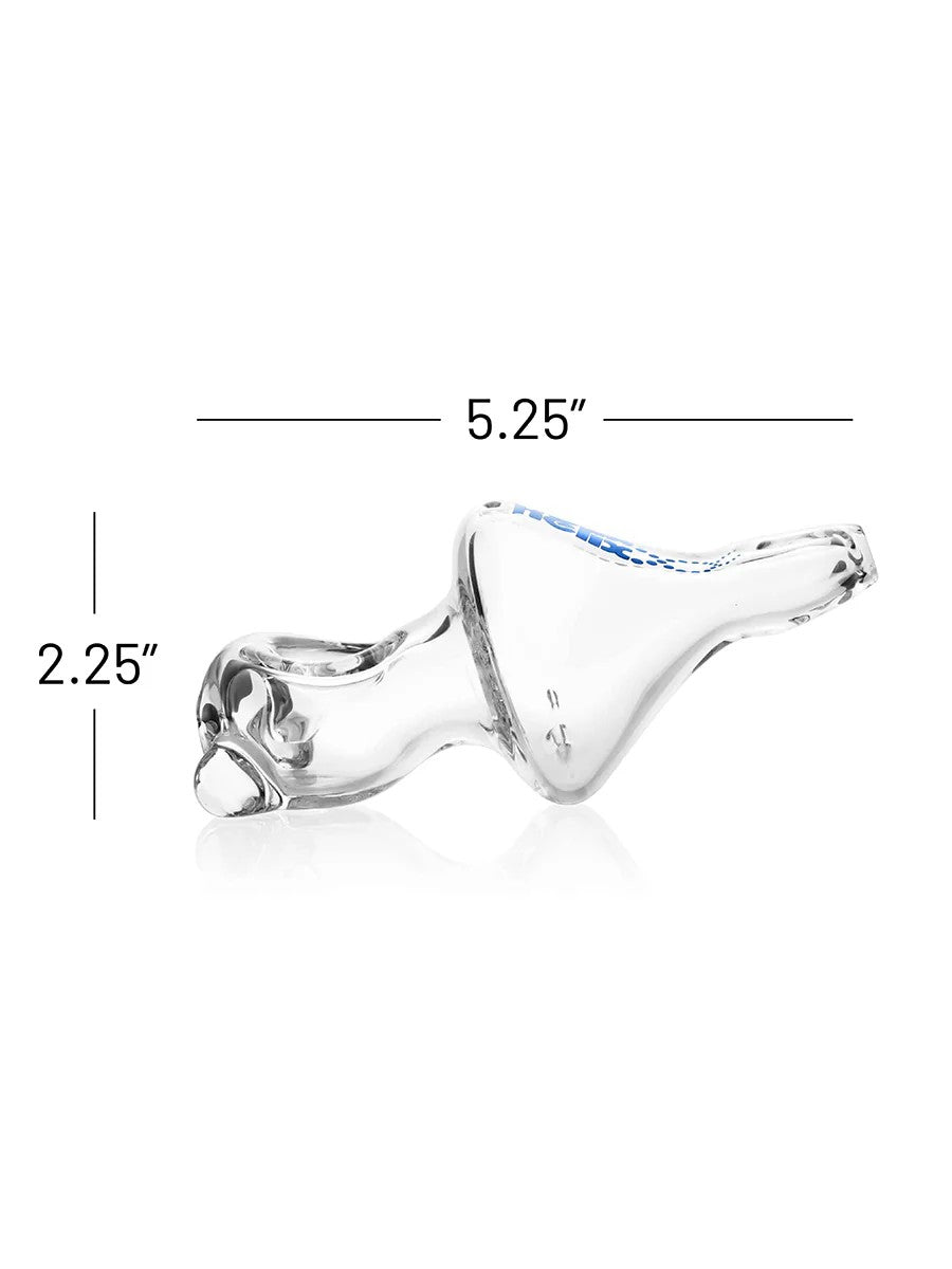 GRAV HELIX Mini Hand Pipe - Clear