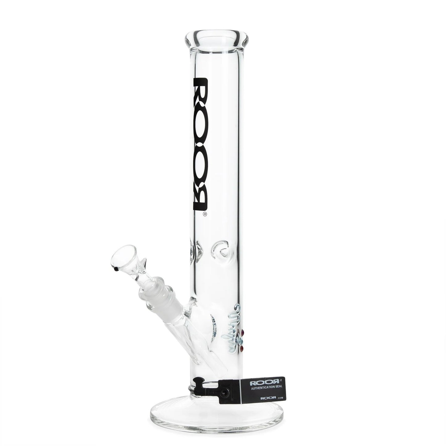 ROOR Straight Glass Bong 14 Inches