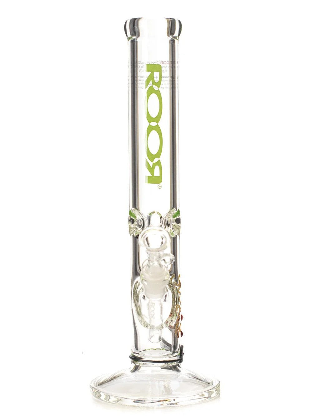 ROOR Straight Glass Bong 14 Inches