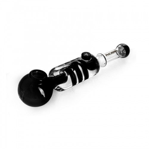 PHOENIX STAR Glycerin Coil Spoon Hand Pipe 9.5 Inches