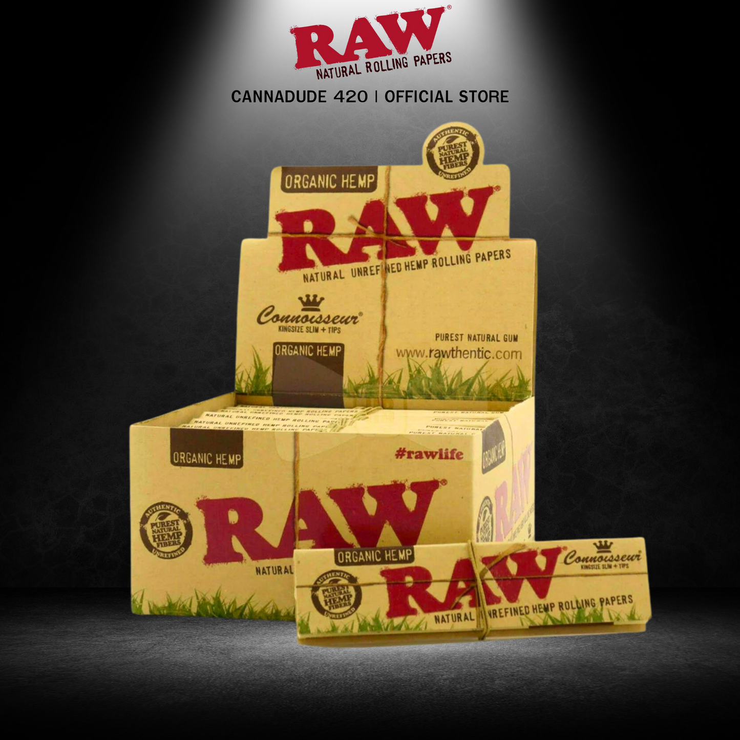 RAW Organic Connoisseur King Size