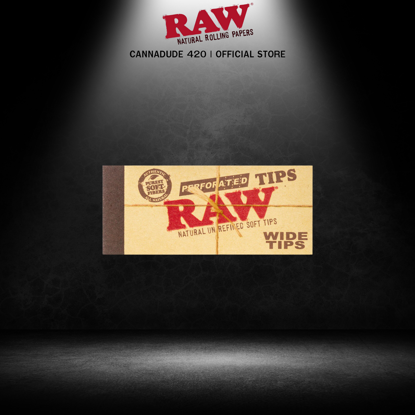 RAW Perforated Wide Tips Filter