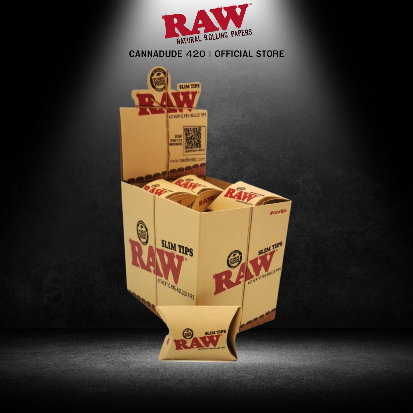 RAW Slim Pre Rolled Tips