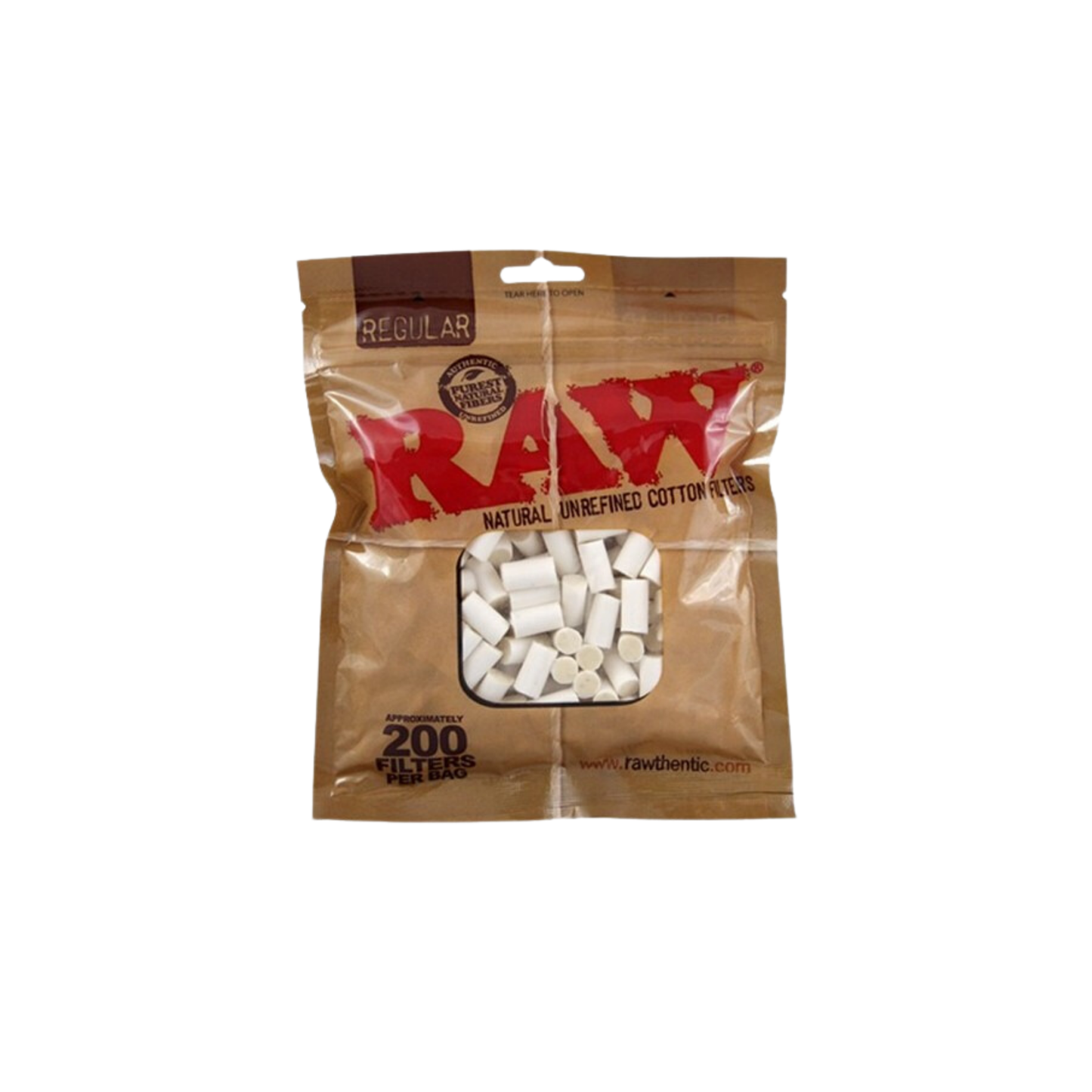 RAW Regular Cotton Filter Tips