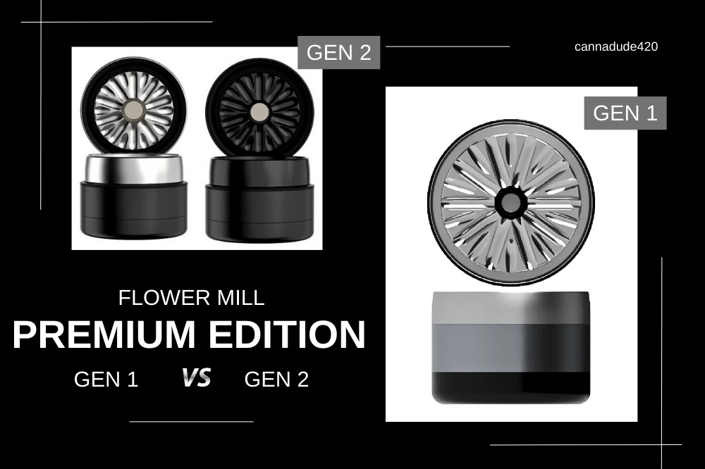 ความแตกต่างระหว่าง Flower Mill Premium Gen 1 และ Gen 2
