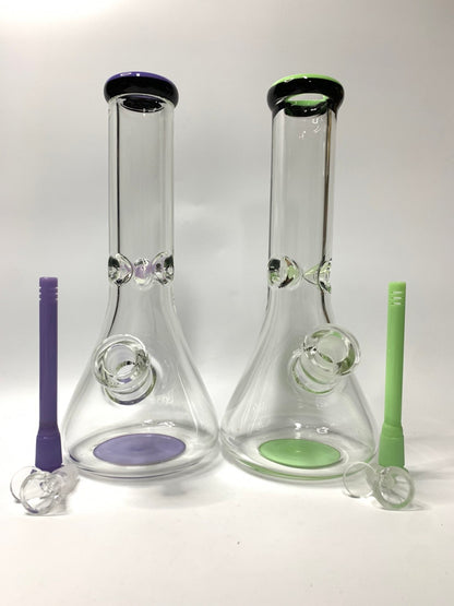 Thick Beaker Glass Bong 12 Inches