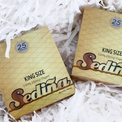 SEDINA Gold Natural Rolling Paper King Size