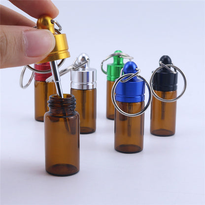 Storage Jar with Stainless Dab tools