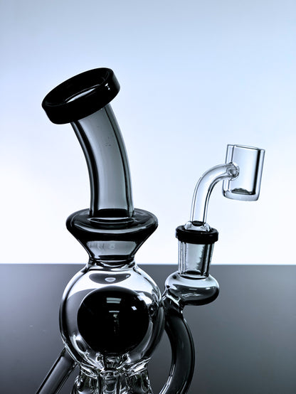 Showerhead Recycler Dab Rig 8 Inches
