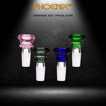 Phoenix Star 14mm Male Bowl Thick Boros Slider for Bong