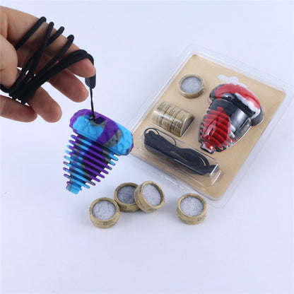 Silicone Mouth Peace with activated carbon filter