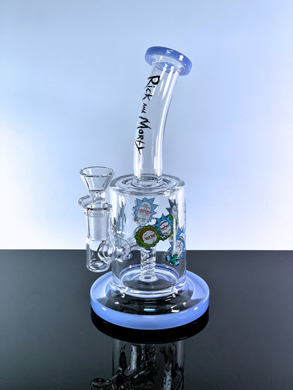 Rick & Morty Mini Dab Rig 8 Inches