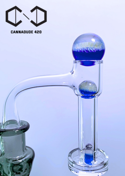 Honeybee Terp Slupers Marble Set Carb Cap For Quartz Banger