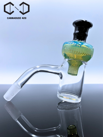 Thick Pyrex Bubble Carb Cap For Quartz Banger