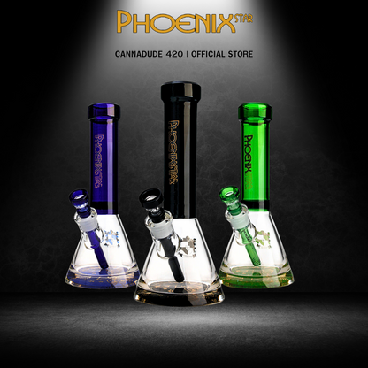 Phoenix Star 9mm Extra Thick Beaker 12" Water Pipe