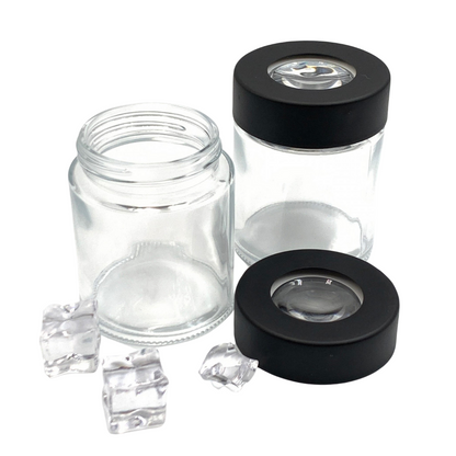 Storage Jar with Magnifying Glass [3-4 oz]