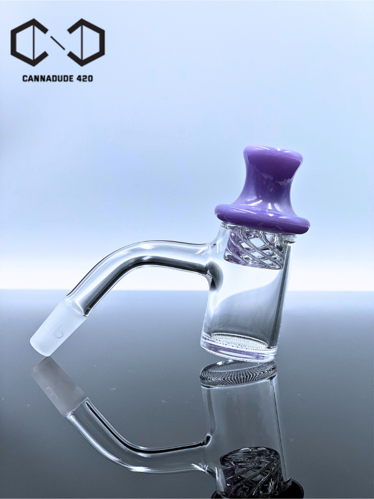 Hat Vortex UFO Spinning Carb Cap For Quartz Banger 25mm