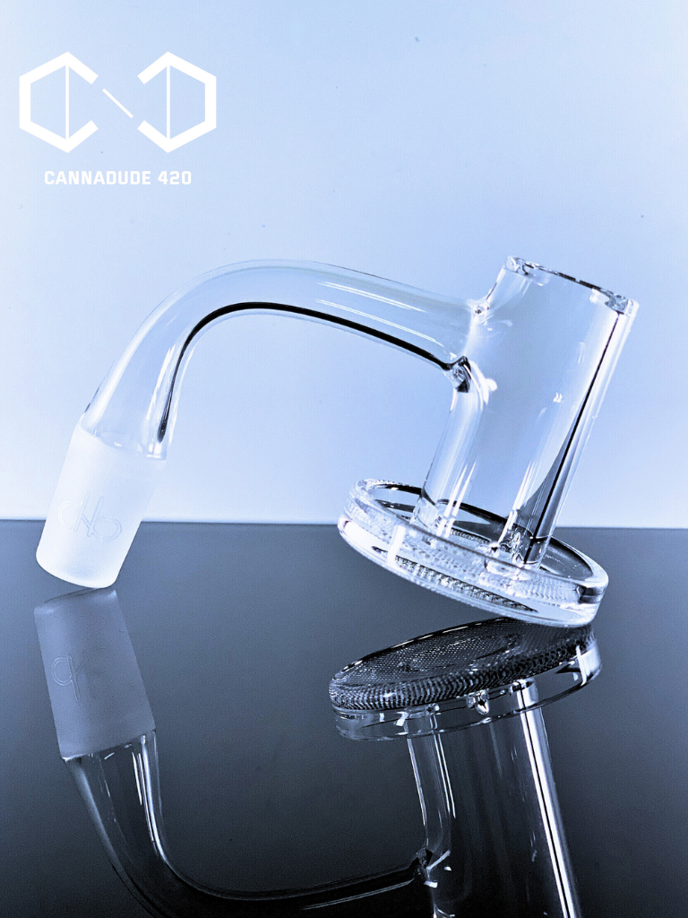 Quartz Banger Full Weld Charmers Grid Bottom
