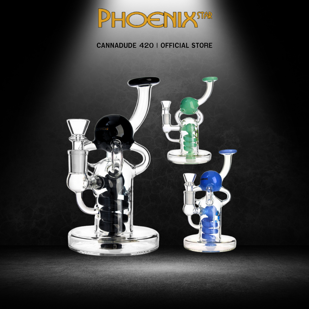 Phoenixstar 7.5" Coil Recycler Bubbler
