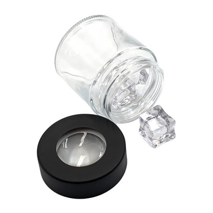Storage Jar with Magnifying Glass [3-4 oz]