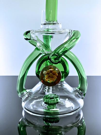 Flower Paul Recycler Dab Rig 7.5 Inches
