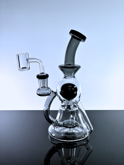 Showerhead Recycler Dab Rig 8 Inches