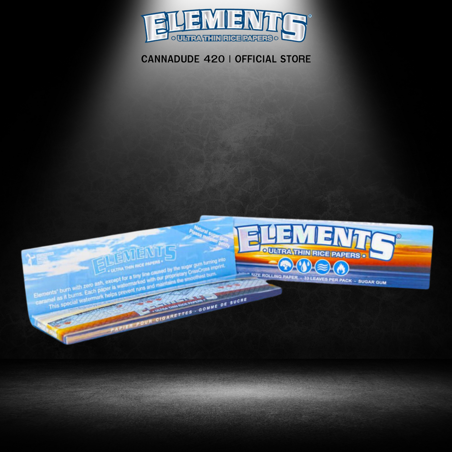 Element Blue Rolling Papers King Size