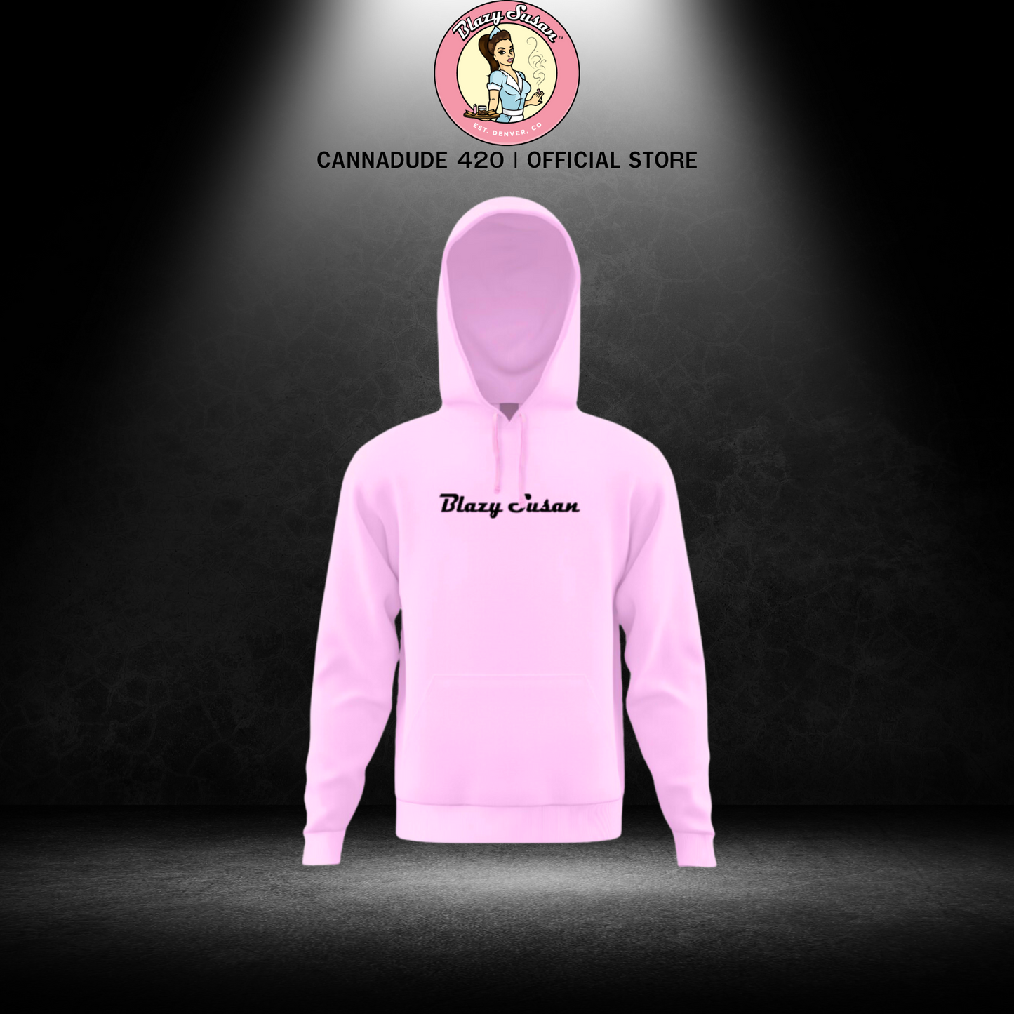 Blazy Susan Pink Hoodie