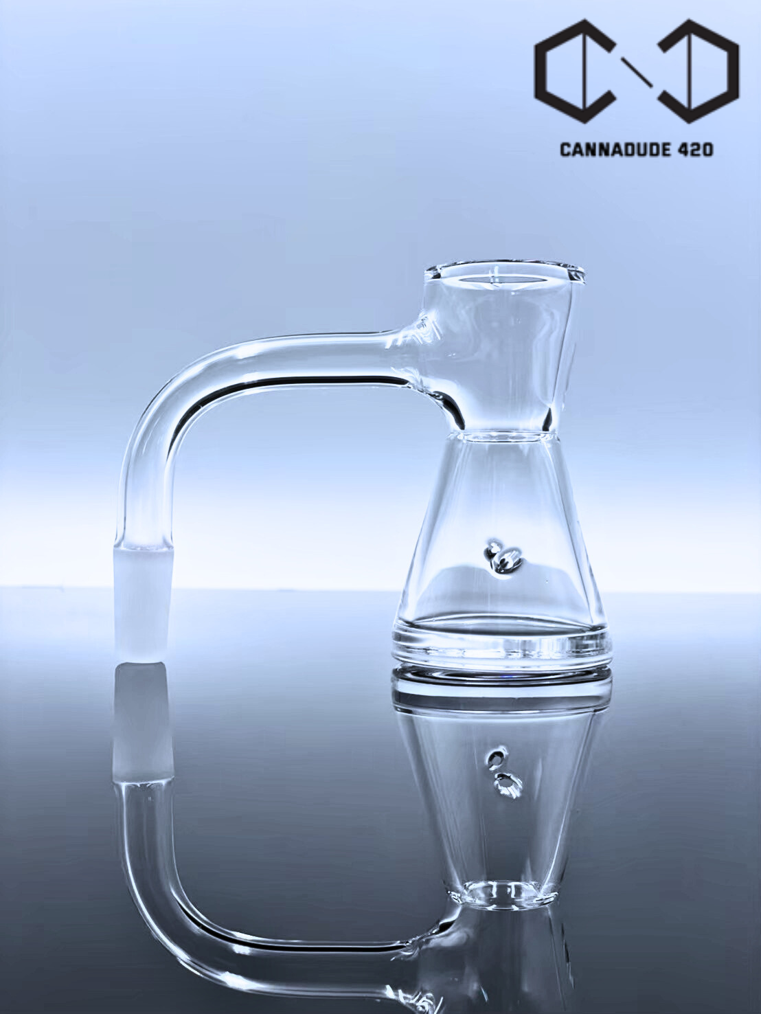 Quartz Banger Full Weld Hourglass Auto Spinner