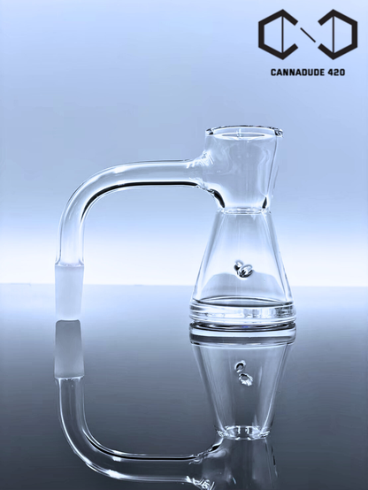 Quartz Banger Full Weld Hourglass Auto Spinner