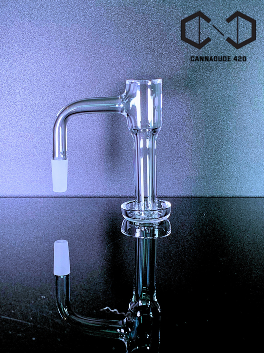 Quartz Banger Full Weld Tall XXL Vortex Slurper