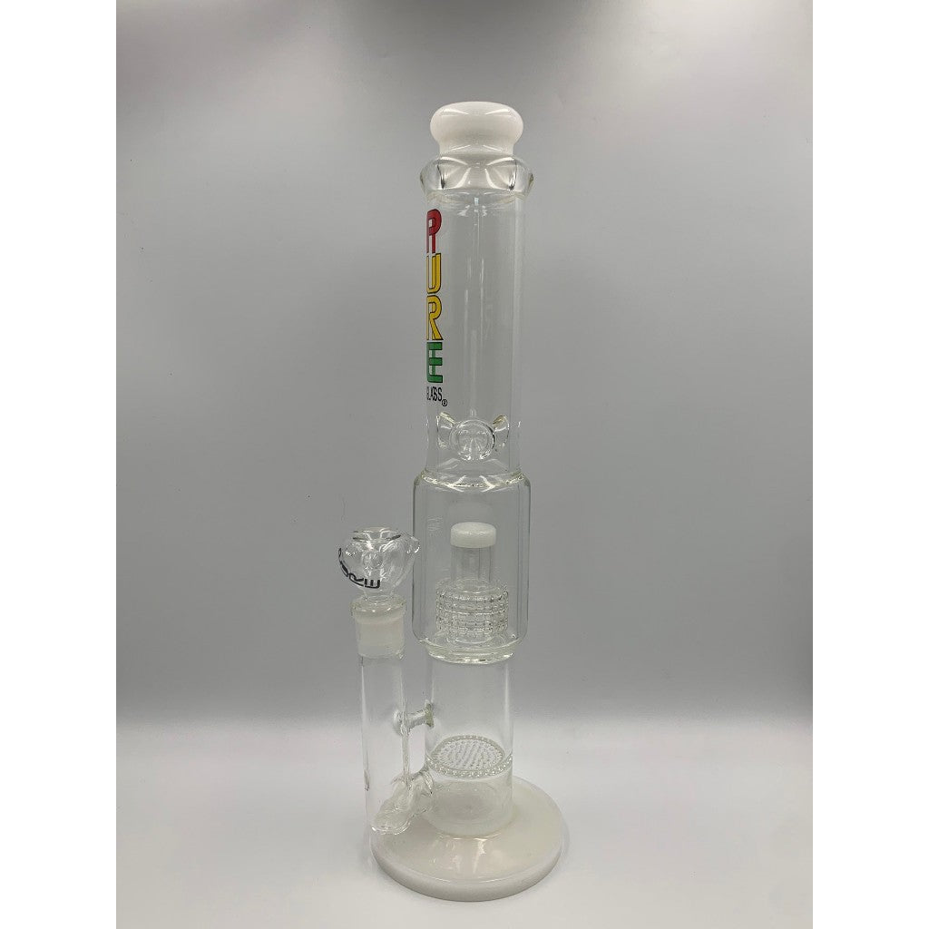 Pure Straight Matric Perc Glass bong 15 Inches