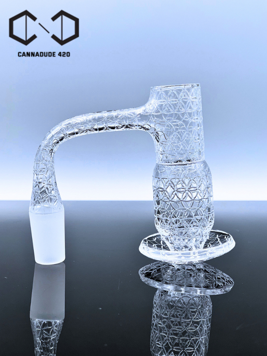 Quartz Banger Cone Shaped Terp Slurper Full Weld Beveled Edge