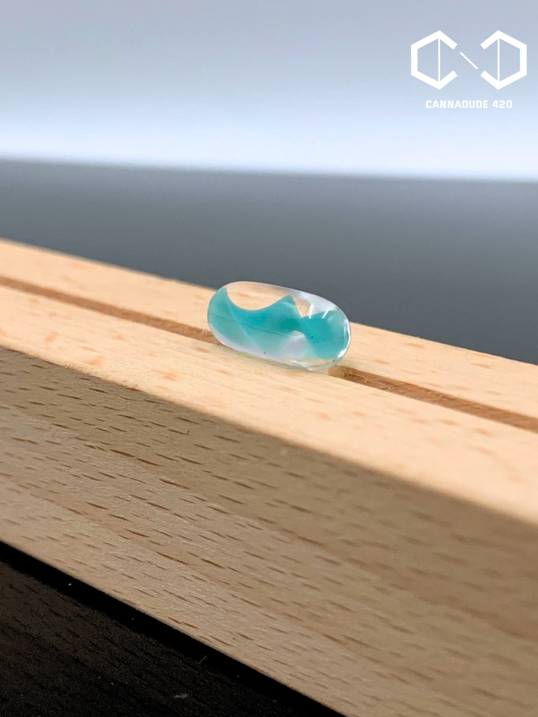 Spin Glass Pill For Carb Cap Quartz Banger