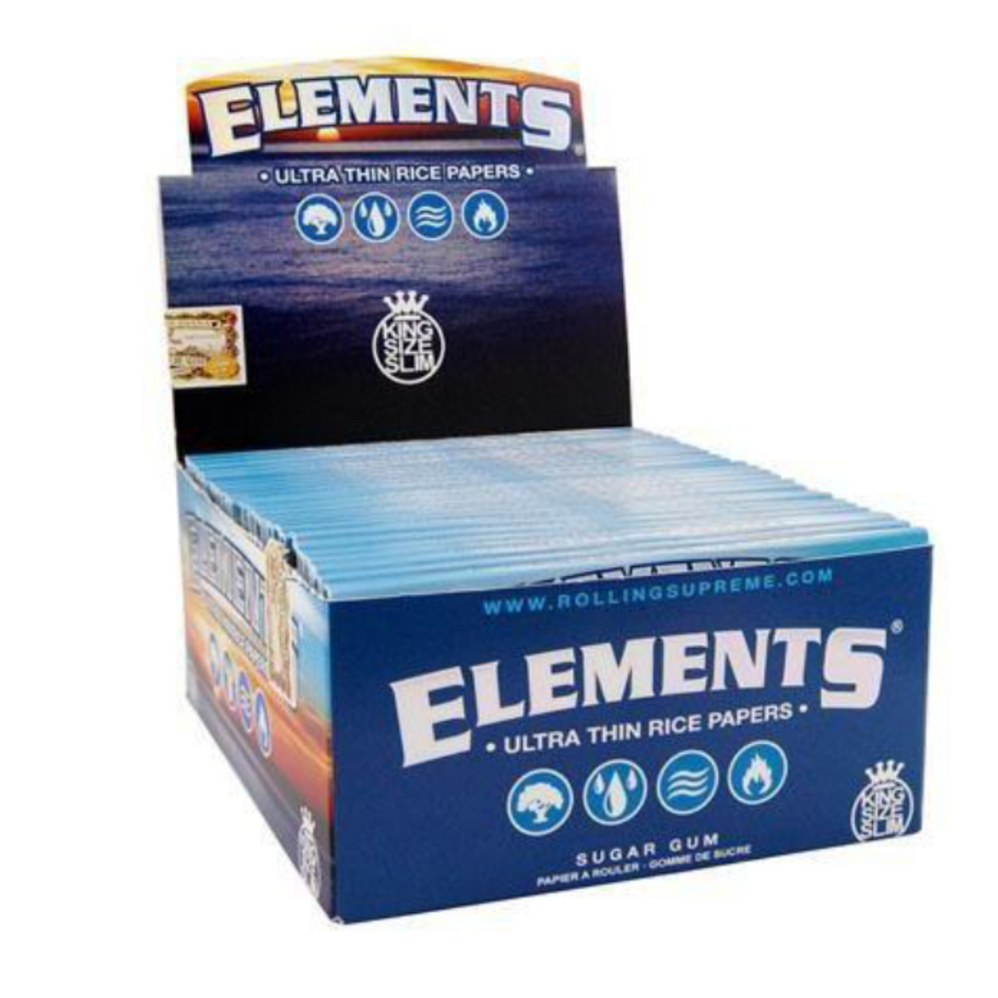 Element Blue Rolling Papers King Size