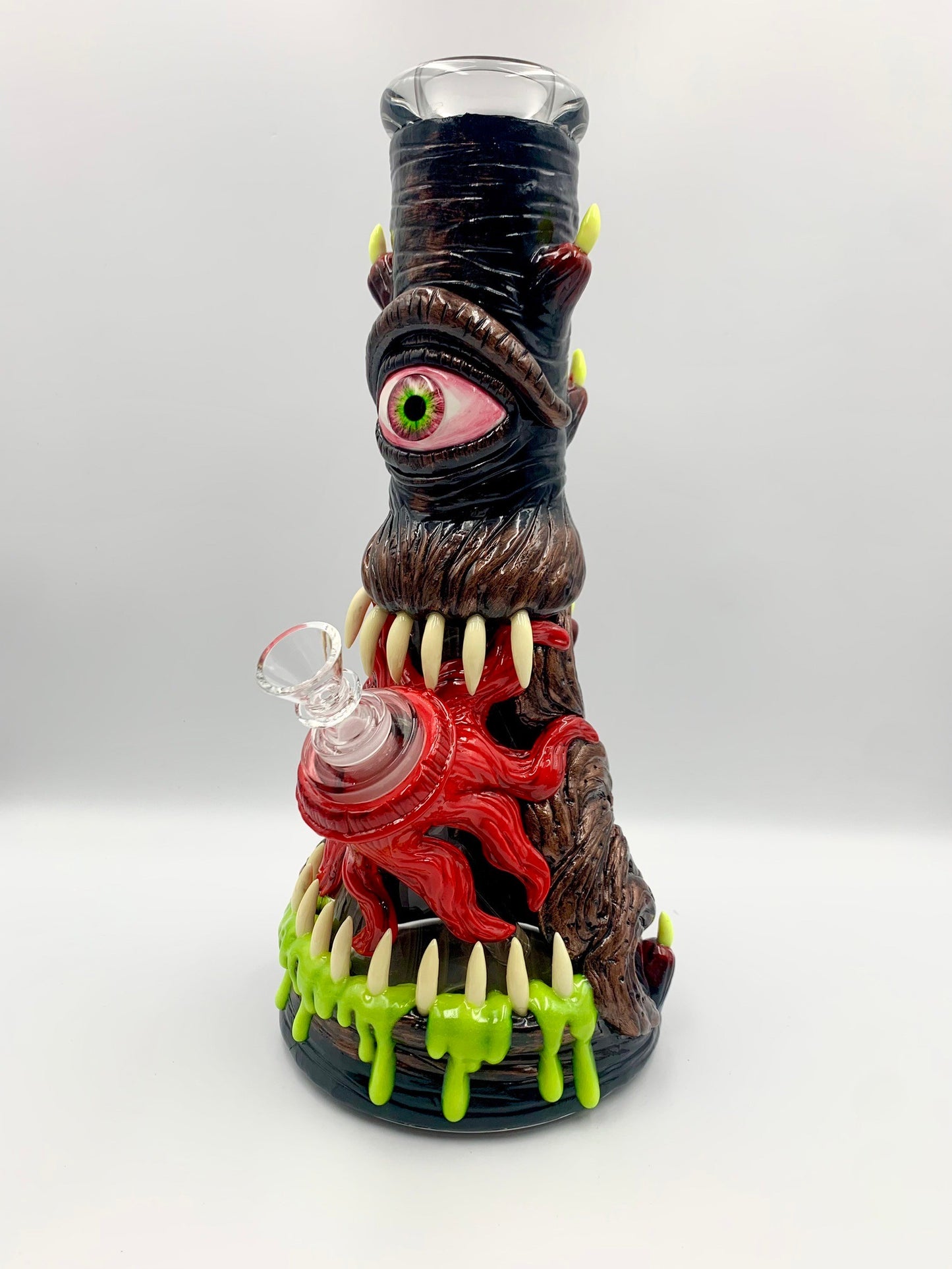 3D Glow in the Dark Monster Bong 12.5 Inches