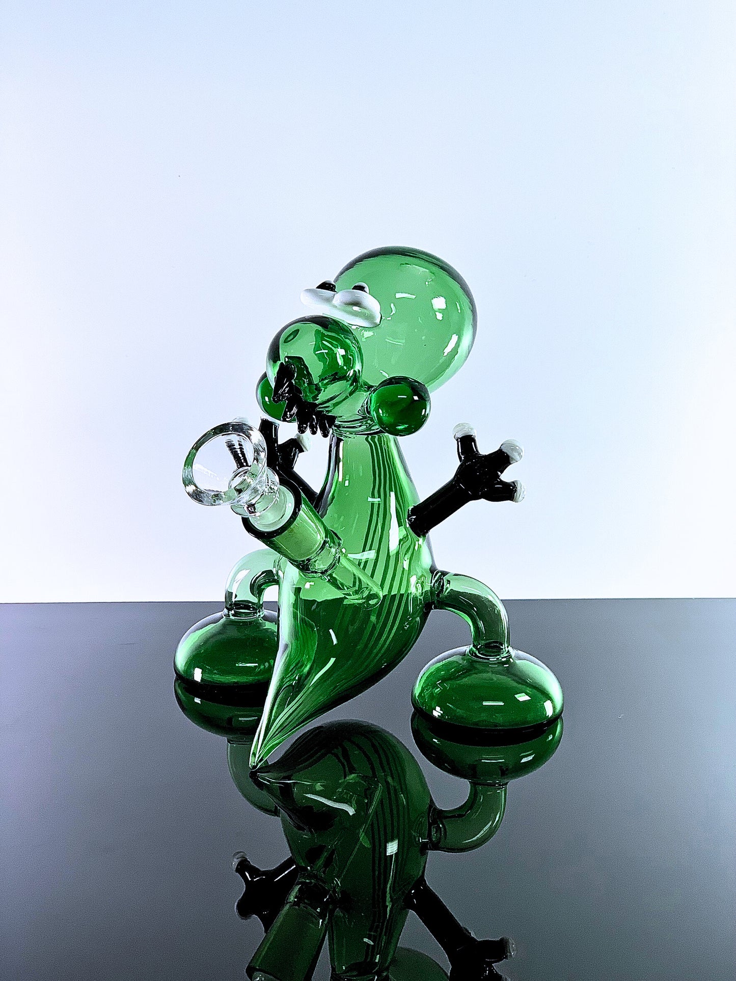 Twerk Dino Glass Bong 6 Inches