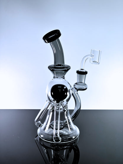 Showerhead Recycler Dab Rig 8 Inches