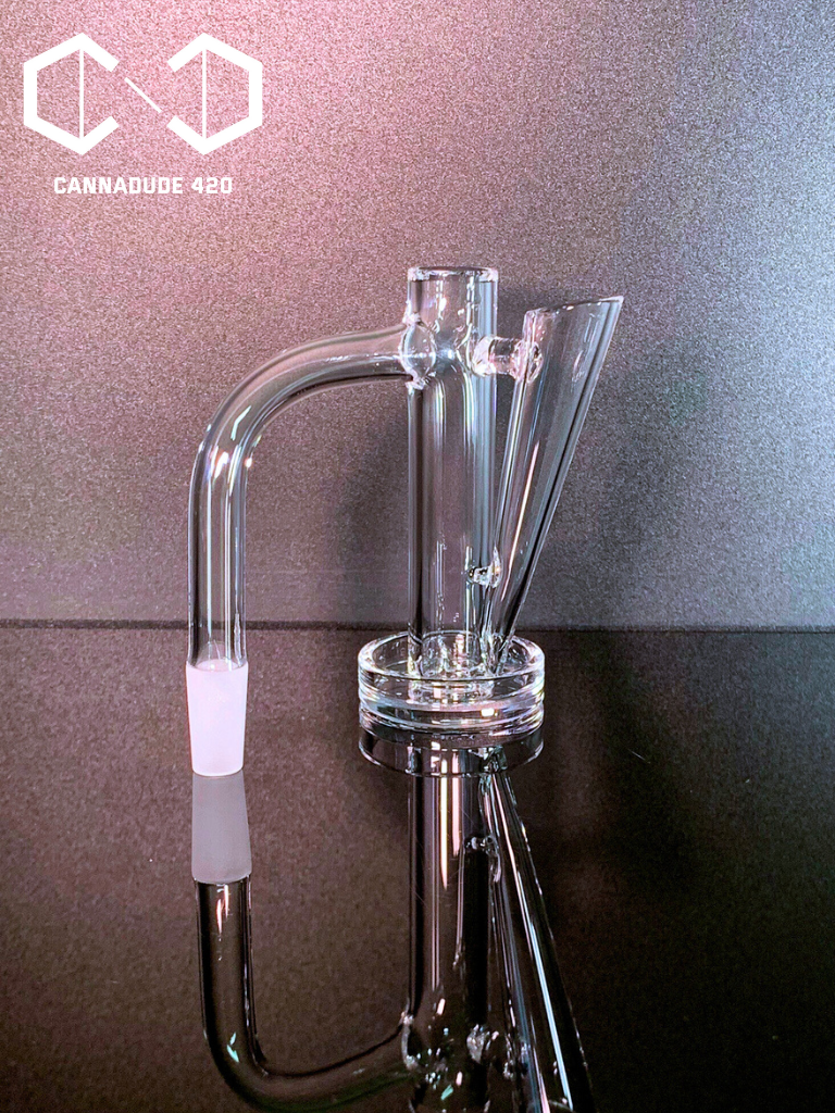 Quartz Banger Control Tower Slider Full Weld Beveled Edge