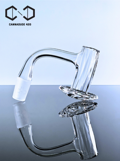 Quartz Banger Full Weld Faceted Terp Blender
