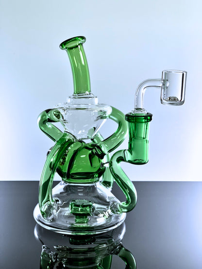 Flower Paul Recycler Dab Rig 7.5 Inches