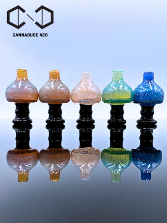 Thick Pyrex Bubble Carb Cap For Quartz Banger