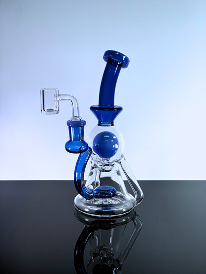 Showerhead Recycler Dab Rig 8 Inches