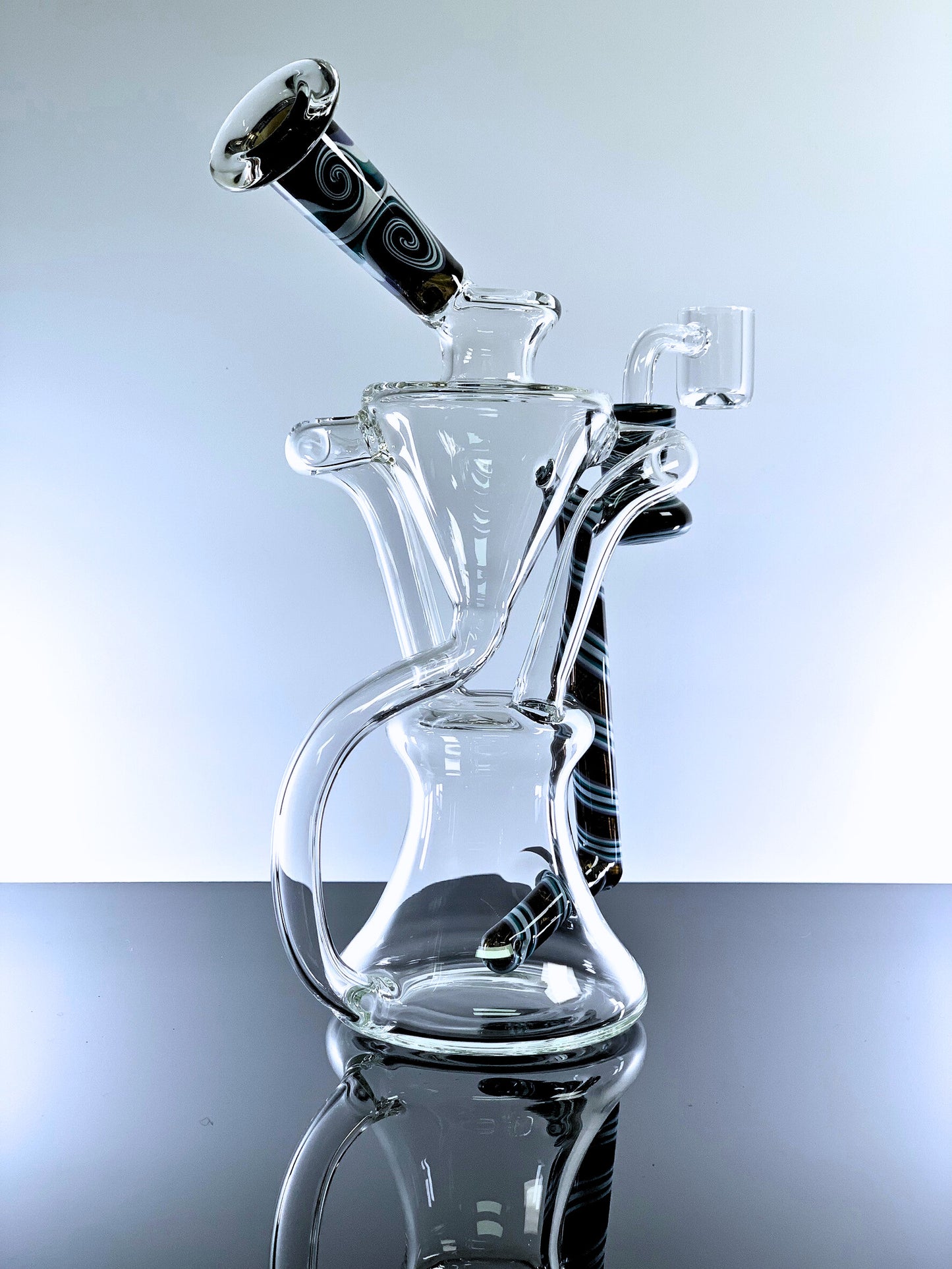 Tronto Rod Recycler Dab Rig 7 Inches
