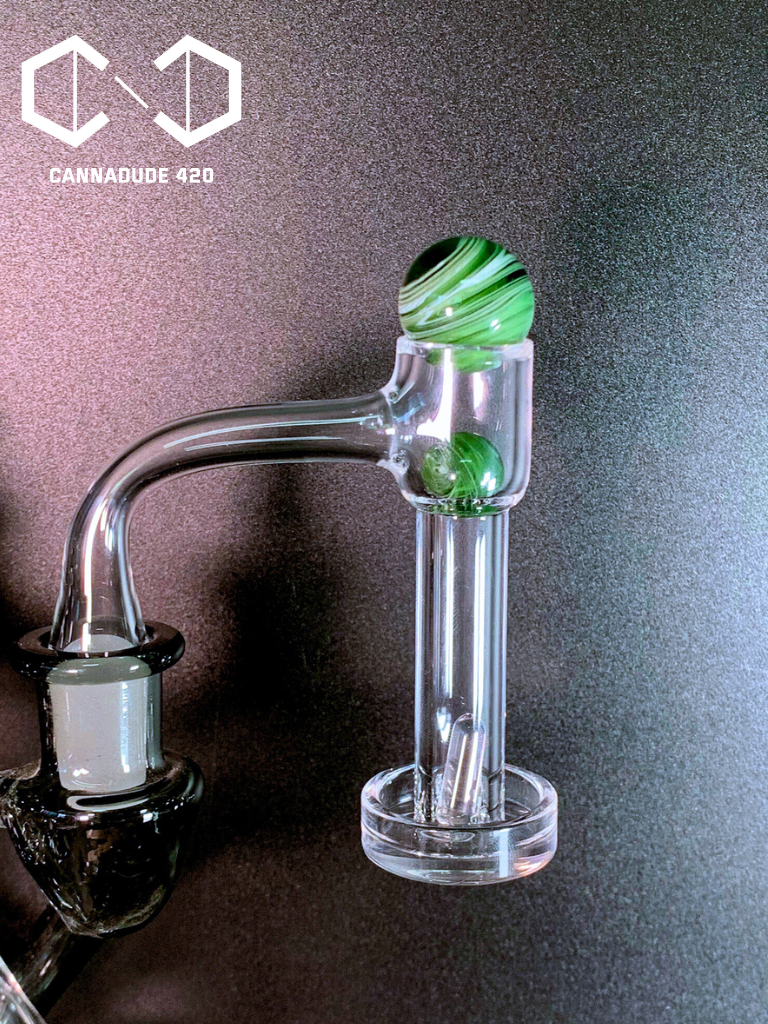 Glass Terp Slurper Set 20mm Carb Cap For Quartz Banger