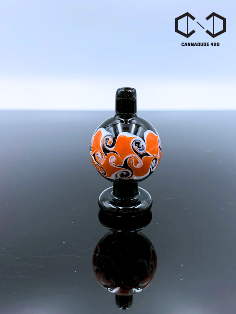 Bubble Glass Carb Cap For Quartz Banger 25mm