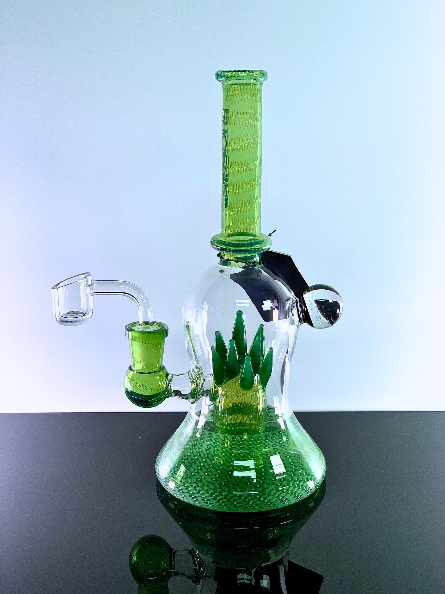 Pineapple Perc Dab Rig 9 Inches